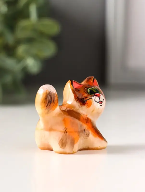 Фигурка &laquo;Кот Ерёма&raquo;, 5&times;4.5 см, селенит, МИКС