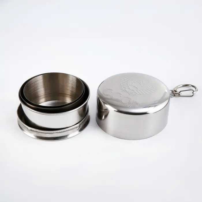 Складной стакан с карабином &laquo;СССР&raquo;, 150 мл