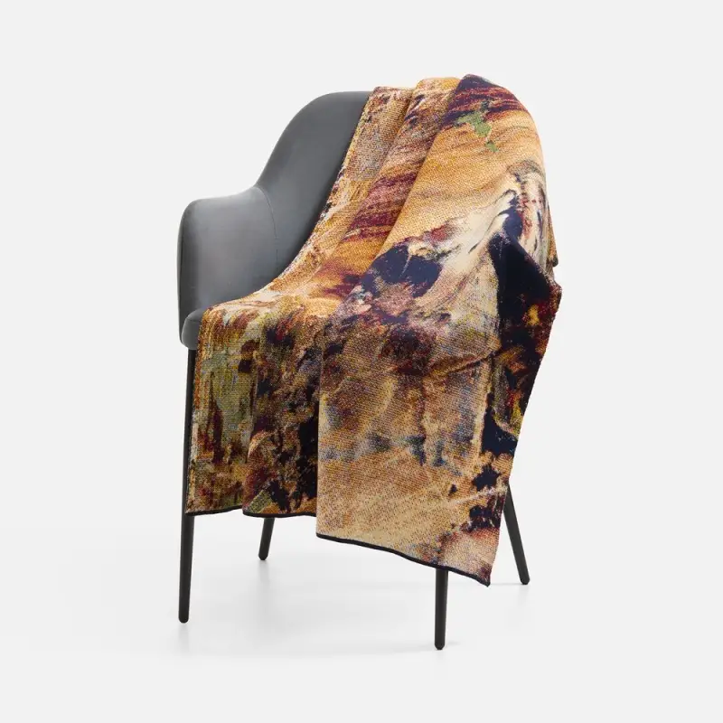 Плед Multicolor Net на заказ, S, полушерсть Плед Multicolor Net на заказ, S, полушерсть