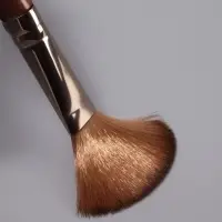 Набор кистей для макияжа PASTEL BLUSH, 5 шт., тёмно-коричневый