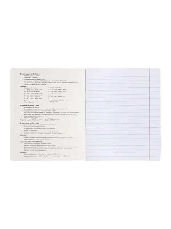 Комплект 12 предметных тетрадей 48 листов, справочная информация, 60гр, Моменты