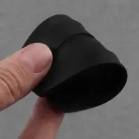 Подкладки под бретели, 9&times;5 см, цвет чёрный