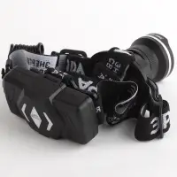 Фонарь налобный светодиодный 5Вт 400/200Лм IP40 SMD 3 режима аккумуляторный с регулируемым фокусом GA-806 черный