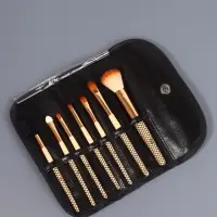 Набор кистей для макияжа PASTEL BLUSH, 7 шт., чехол в комплекте, бежевый