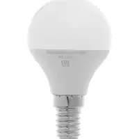 Лампа светодиодная TANGO, G45, 7 Вт, E14, 665 Лм, 6500K, IP20,  свечение холодное белое, матовое сте