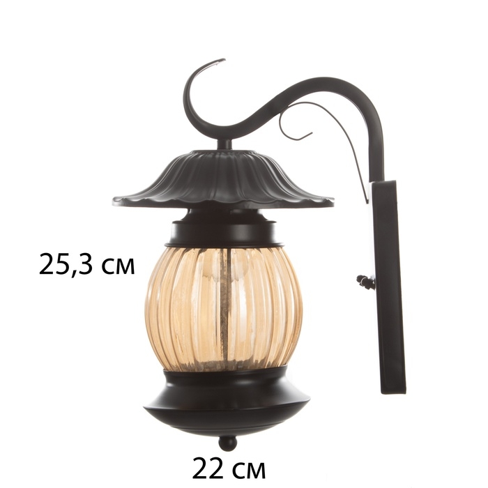 Бра Бра "Анди" Е27 40Вт черный 18х22х28 см