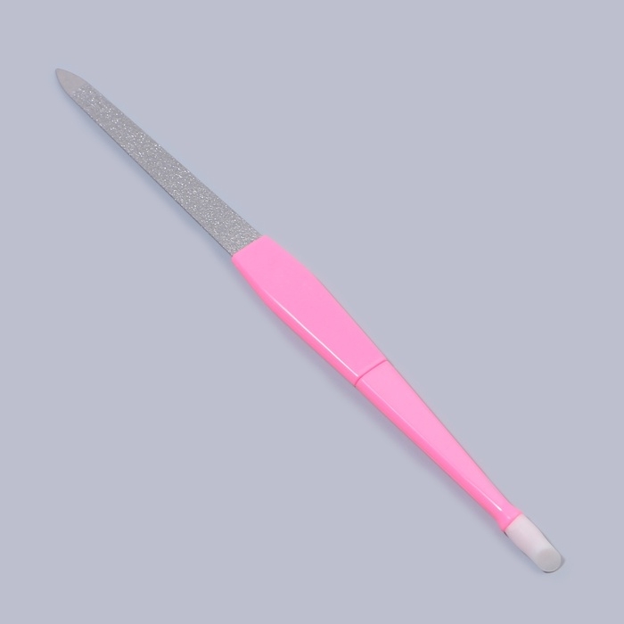 Пилка - триммер - пушер для ногтей, разборная, 20 см, МИКС