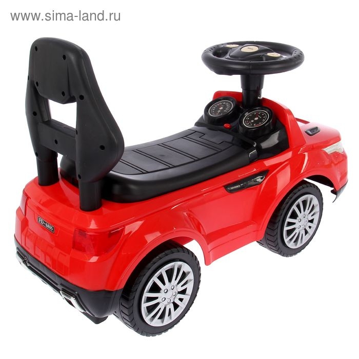 Толокар «Гонка», световые и звуковые эффекты, цвет красный Толокар «Гонка», световые и звуковые эффекты, цвет красный