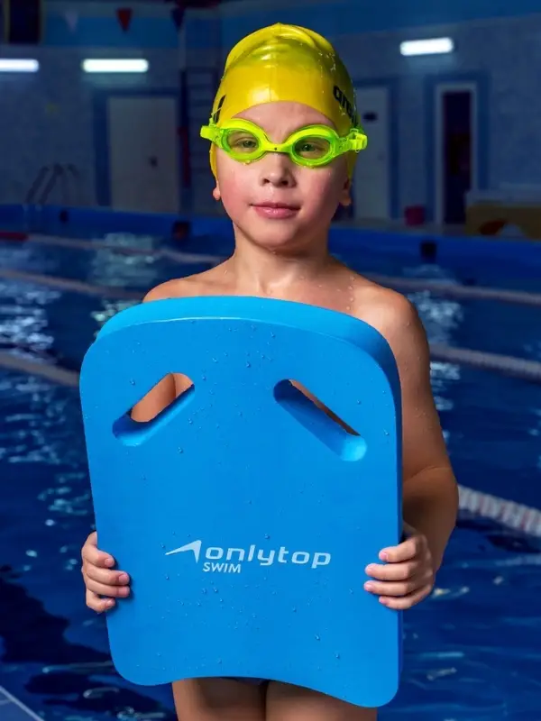 Доска для плавания ONLYTOP, 39&times;27&times;4 см, МИКС