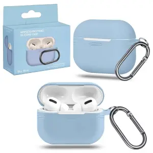 Чехол для AirPods Pro с карабином №16 Coast Blue
