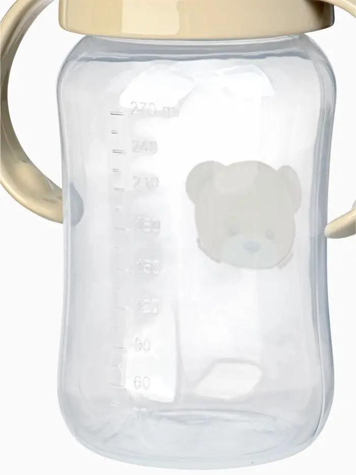 Новогодний поильник - непроливайка «Baby Bear» с силиконовым носиком, 270 мл., цвет бежевый Mum&Baby Новогодний поильник - непроливайка «Baby Bear» с силиконовым носиком, 270 мл., цвет бежевый Mum&Baby