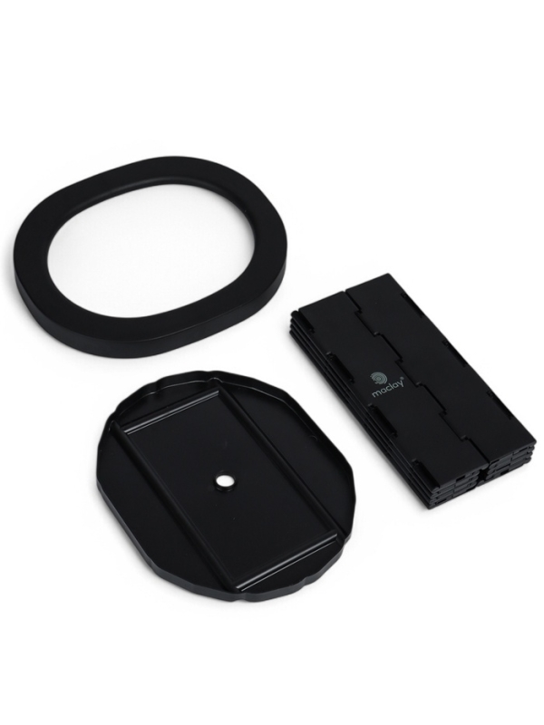 Туалет складной туристический Maclay, комплект: 15 мешков, 12 пакетов абсорбента Туалет складной туристический Maclay, комплект: 15 мешков, 12 пакетов абсорбента