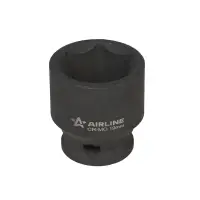 Головка ударная торцевая 3/8"DR шестигранная 19мм, L=30мм