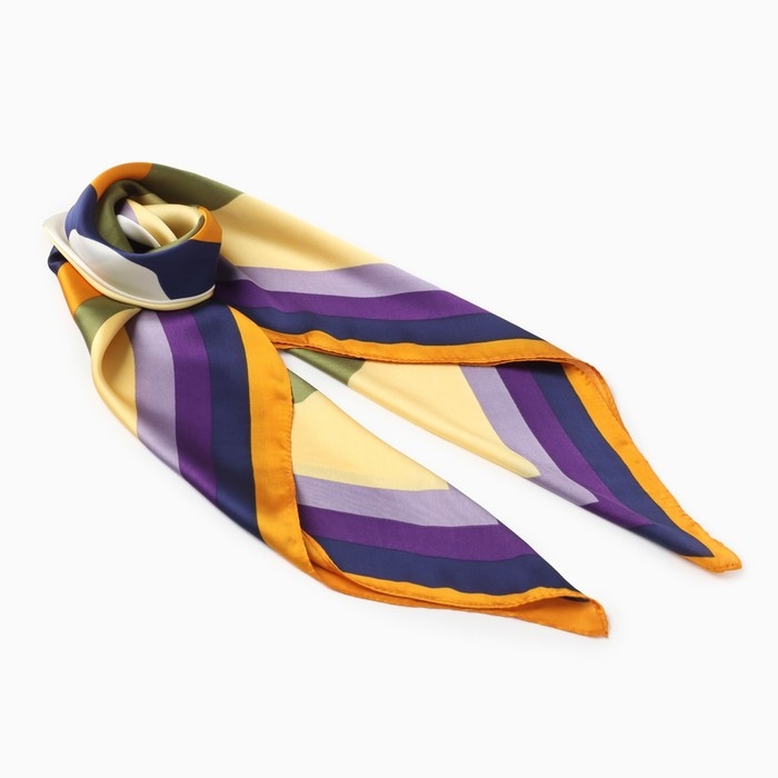 Платок женский MINAKU р-р 70*70 см, цв. фиолетовый Платок женский MINAKU р-р 70*70 см, цв. фиолетовый