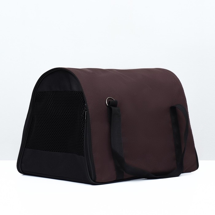 Сумка-переноска FLIP, размер M, 43 х 27 х 30 см, коричневая Сумка-переноска FLIP, размер M, 43 х 27 х 30 см, коричневая