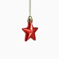 Ёлочные игрушки набор 26 шт. &laquo;Праздничный хоровод&raquo; 4 см, красный