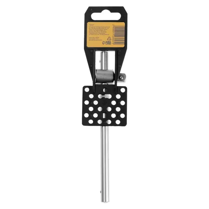 Вороток Т-образный ТУНДРА, квадрат 3/8", 160 мм, CrV