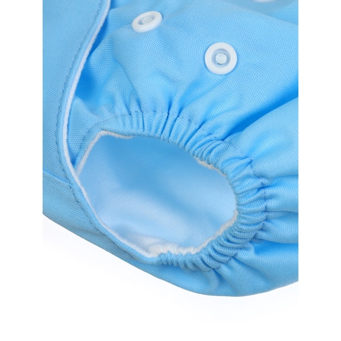 Многоразовый подгузник M&B «Наш сыночек», 3-15 кг, голубой