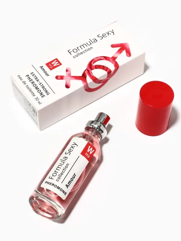 Туалетная вода женская с феромонами Formula Sexy collection Amour W113, 30 мл