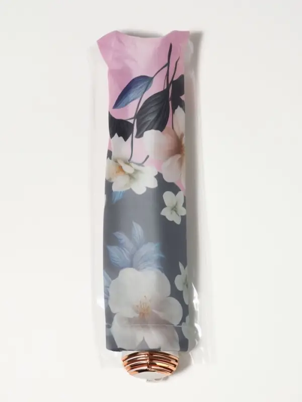 Зонт механический &laquo;Весна&raquo;, 4 сложения, 8 спиц, R=49/55 см, d=98 см, МИКС