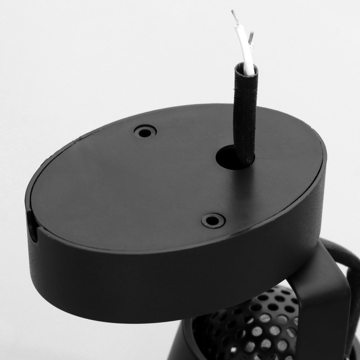 Спот Спот "Яркий луч" 1х3Вт GU10 черный 8х5х13см