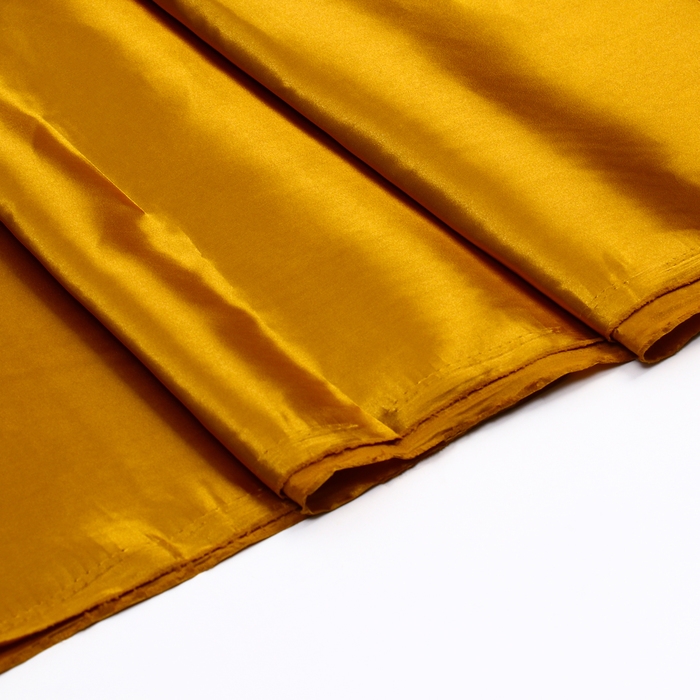 Лоскут сатина, цвет золотой, 100 × 150см, 100% п/э