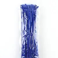 Синельная проволока 100 штук, 30&times;0.8 см, синяя