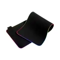 Коврик для компьютерной мыши, 80&times;30&times;0.3 см, с RGB-подсветкой, чёрный