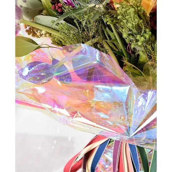 Плёнка иридисцентная для декора и флористики «Хамелеон» 58×58 см