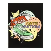 Набор предметных тетрадей Calligrata TOP &laquo;Кеды&raquo;, 12 предметов, 48 листов, со справочным материалом, картонная обложка