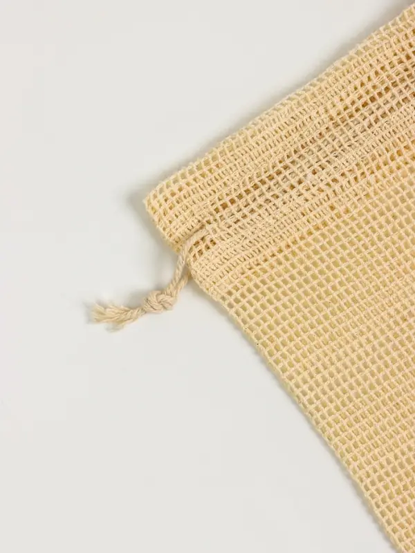 Хлопковый мешочек для украшений, подарков и трав, текстиль &laquo;Эко&raquo;, плотность 150 г/м&sup2;, 18&times;11.5 см, набор 10 шт.