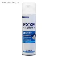 Пена для бритья Exxe Sensitive, для чувствительной кожи, 200 мл