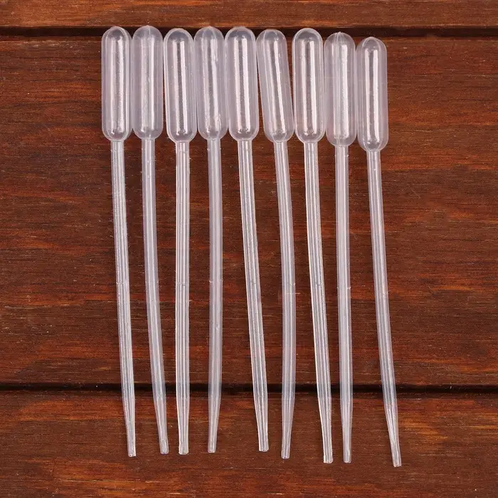 Пипетка 0.5 мл, для опытов и творчества, набор 10 шт.