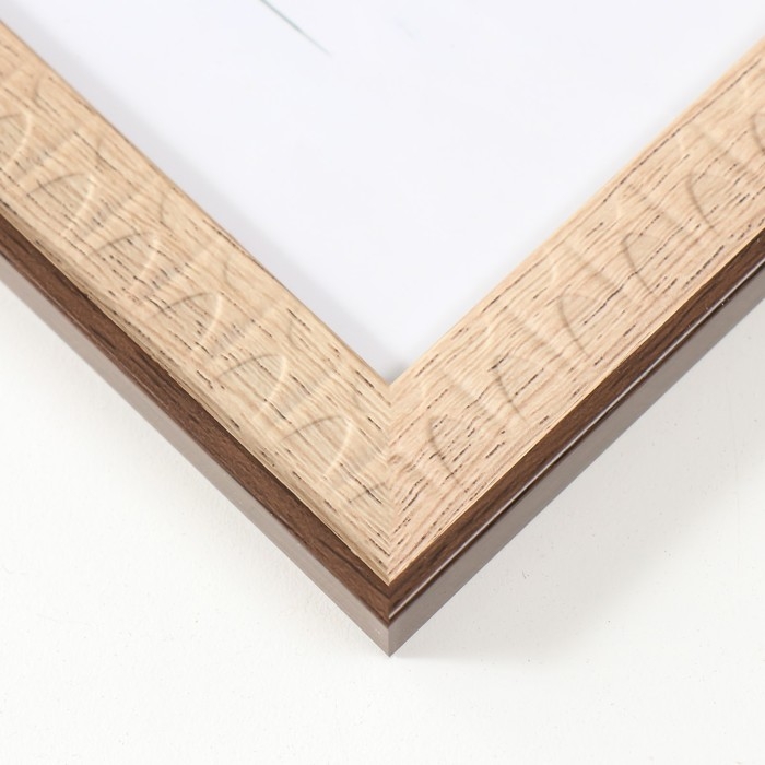 Фоторамка пластик 20х25 см Фоторамка пластик 20х25 см "Муза" какао 27,8х22,8х1,1 см