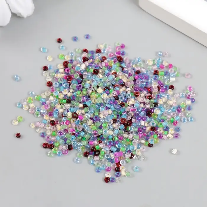 Бисер круглый 12/0  Бисер круглый 12/0 "Разноцветные фантазии" 20 гр