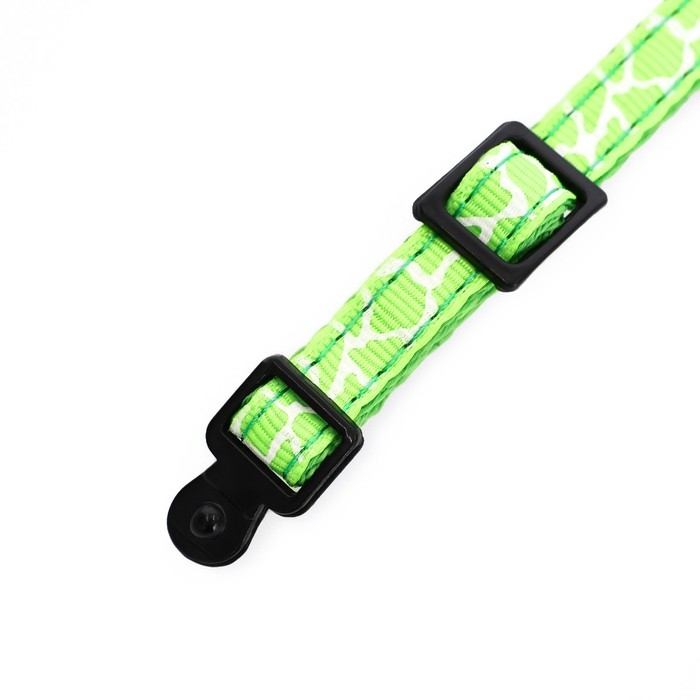 Ошейник кошачий Ошейник кошачий "Жираф", 30 х 1 см, зелёный