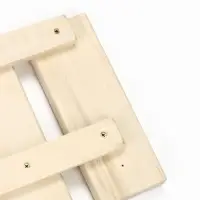 Полка-вешалка для бани и сауны, 55&times;27&times;39 см, деревянная, 5 крючков