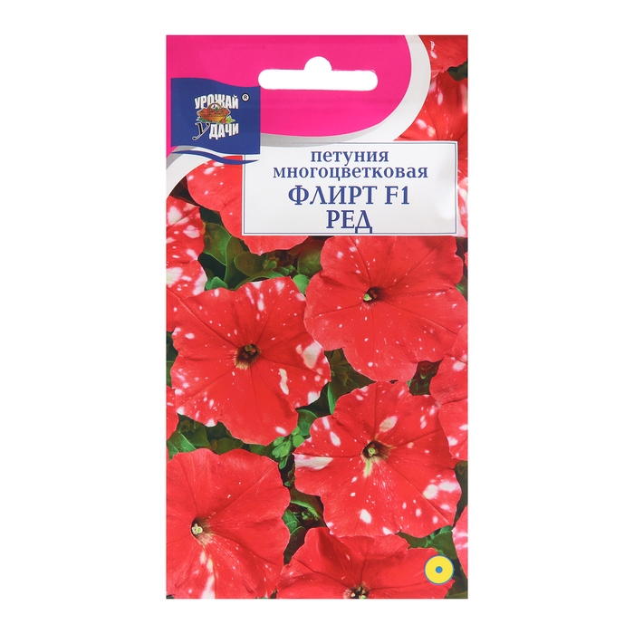 Семена цветов Петуния Семена цветов Петуния "ФЛИРТ Ред", F1, 7 шт