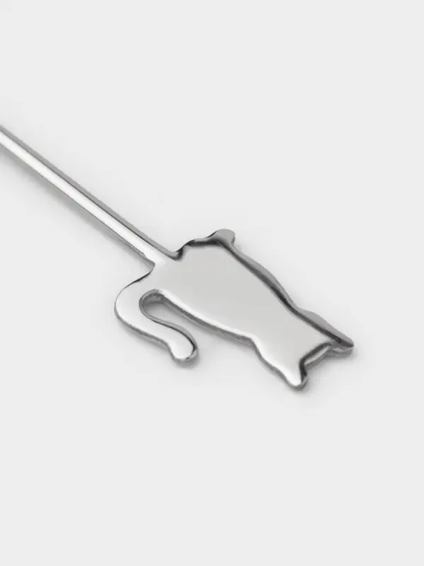 Ложка чайная 14 см "Котэк" цвет серебро