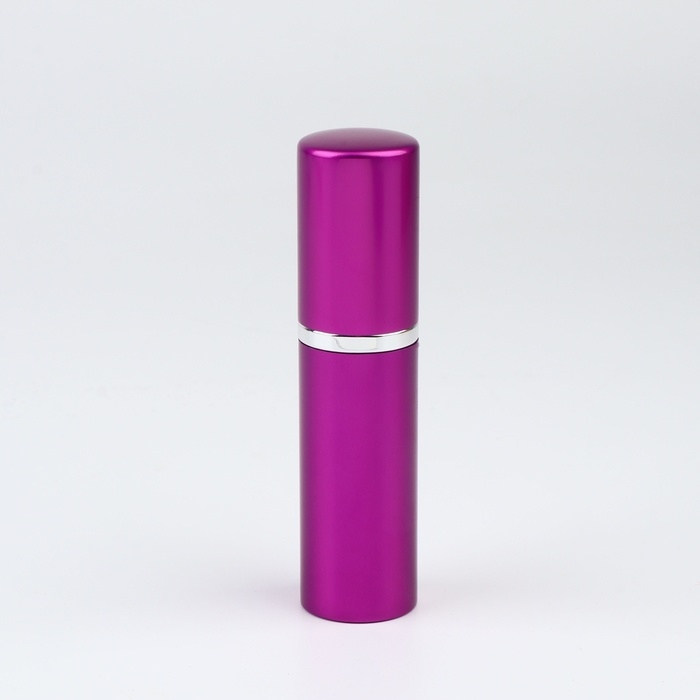 Флакон для парфюма, с распылителем, 10 мл, цвет фиолетовый Флакон для парфюма, с распылителем, 10 мл, цвет фиолетовый