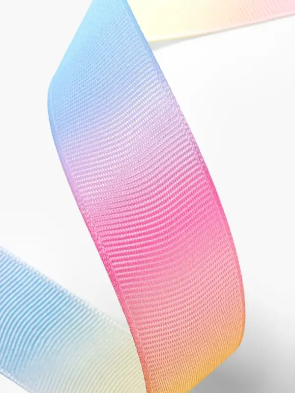 Лента репсовая &laquo;Радуга&raquo;, 25 мм, 18&plusmn;1 м, разноцветная