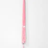 Зонт - трость полуавтоматический &laquo;Однотонный&raquo;, 8 спиц, R=47/55 см, d=94 см, розовый