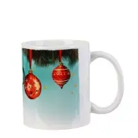 Кружка керамическая «Приятных сюрпризов!», ёлочная игрушка, 320 мл