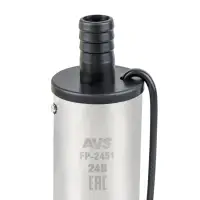Насос для перекачки тех. жидкостей погружной AVS FP-2451(24V/3,5А/40 л/м./ d=51 мм/с фильтром)