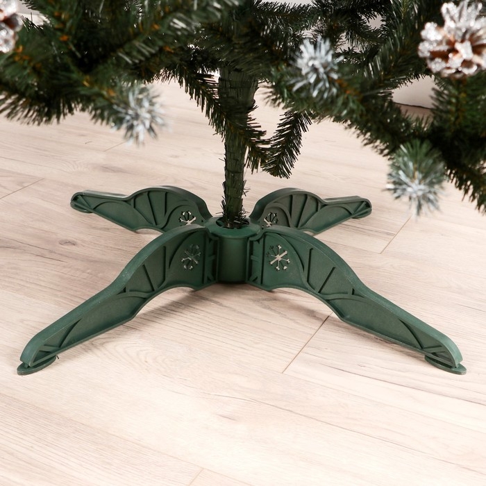 Ёлка искусственная Ёлка искусственная "Таёжная" элитная ( с серебряными шишками) 220 см