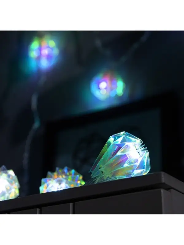 Гирлянда &laquo;Нить&raquo; 2.5 м с насадками &laquo;Груши&raquo;, IP20, прозрачная нить, 10 LED, свечение белое, 220 В