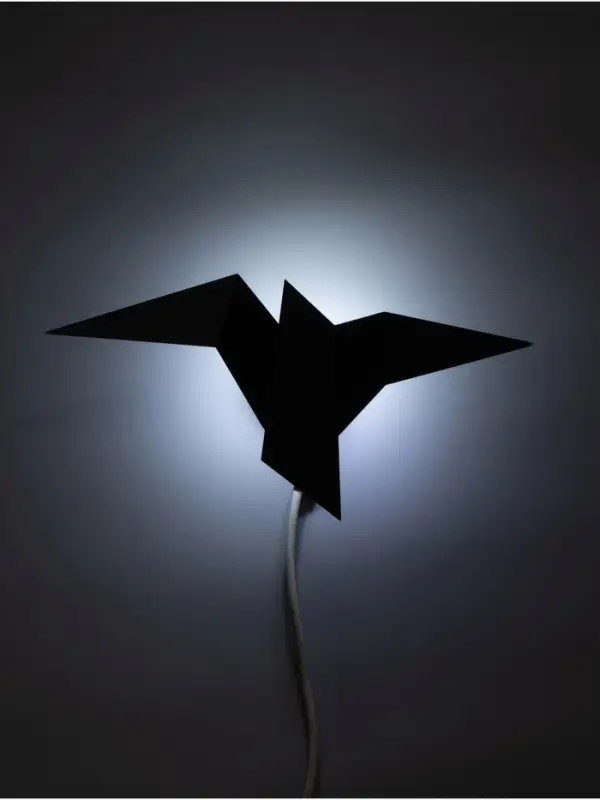 Светильник потолочный BayerLux Crow, 1&times;10 Вт, GU10, черный, 35&times;18&times;10 см