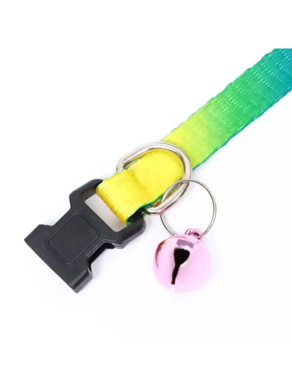 Ошейник Ошейник "Радуга", 30 х 1 см, капрон