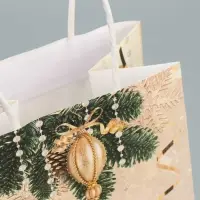Пакет под бутылку «Шампанское», 13 x 36 x 10 см