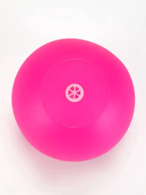 Игрушка для собак &laquo;Мяч монстр&raquo;, 7 см, пищащая, розовая